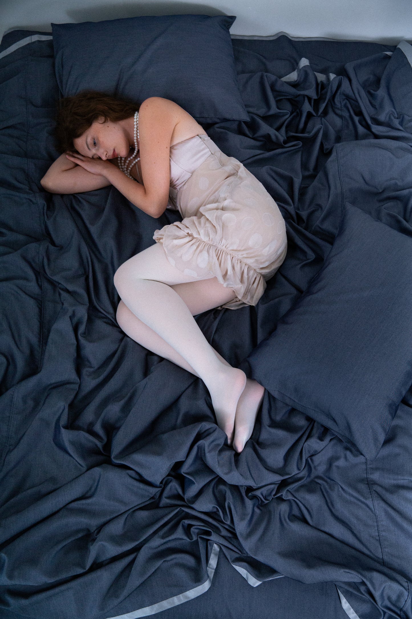 The Franca Pillow Slip / Jeans